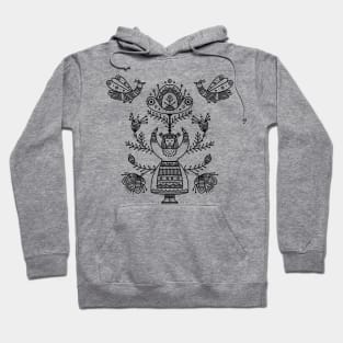 Ukrainian Tree of Life Black Hoodie